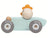 PlanToys Baby Toys - Chicken Racing Car