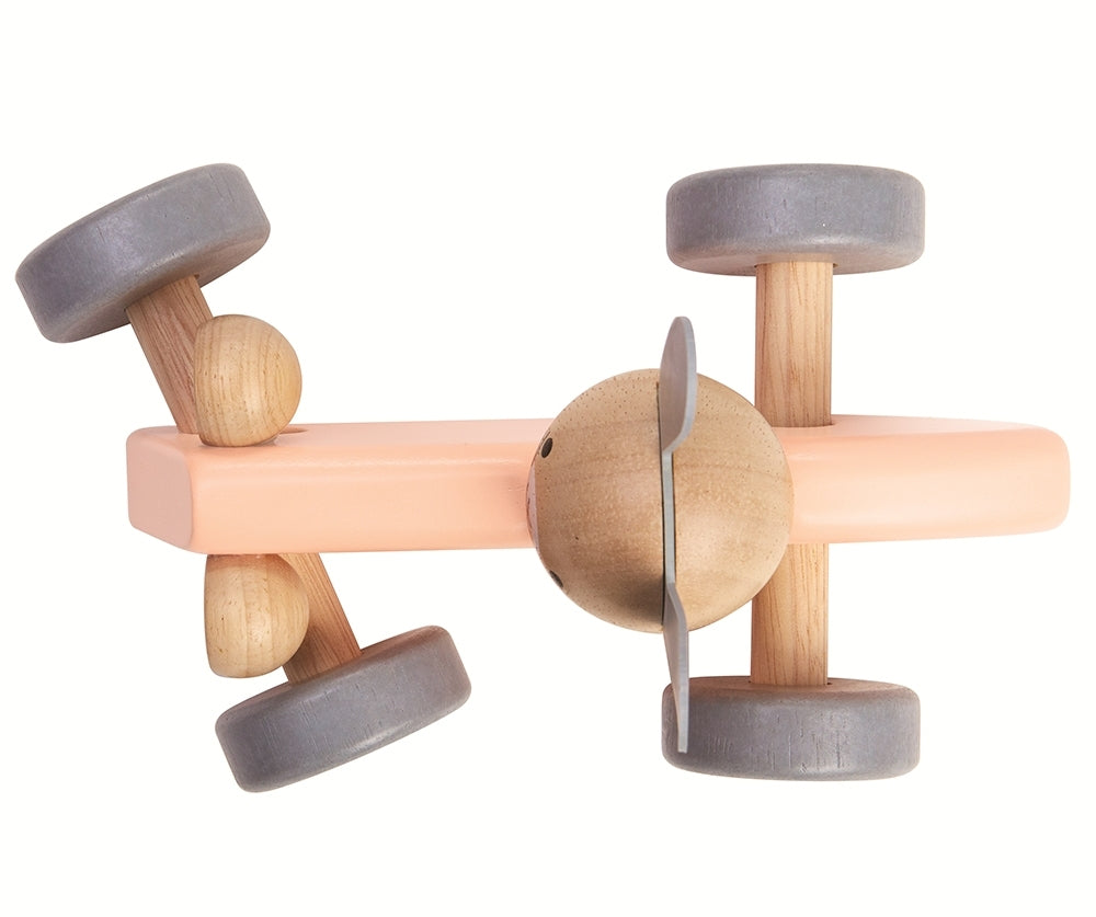 PlanToys Baby Toys - Bunny Racing Car