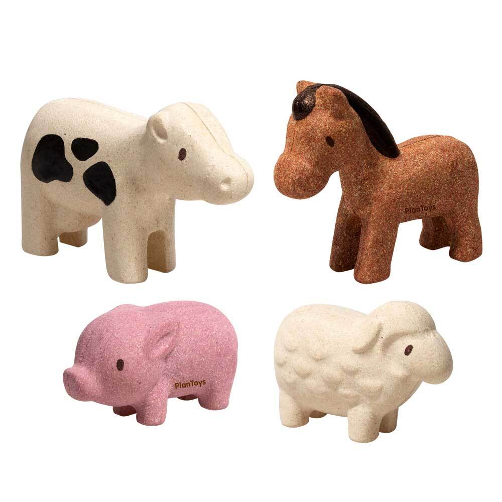 PlanToys Pretend Play - Farm Animals Set