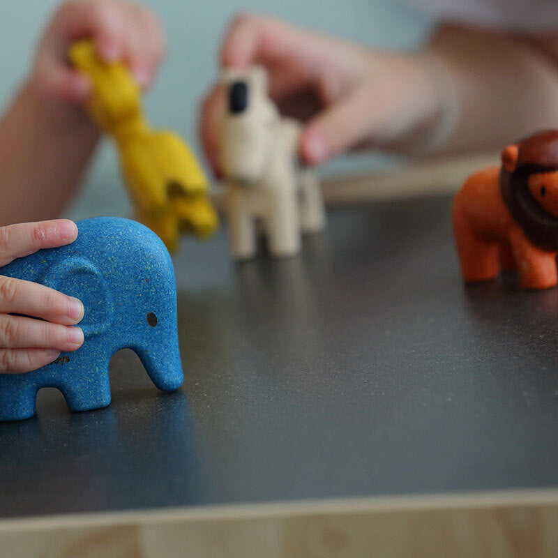 PlanToys Pretend Play - Wild Animals Set