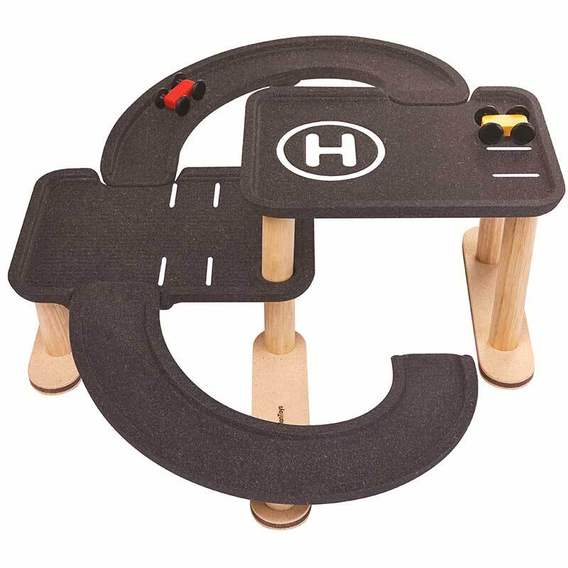 PlanToys Pretend Play - Race N Play Parking Garage