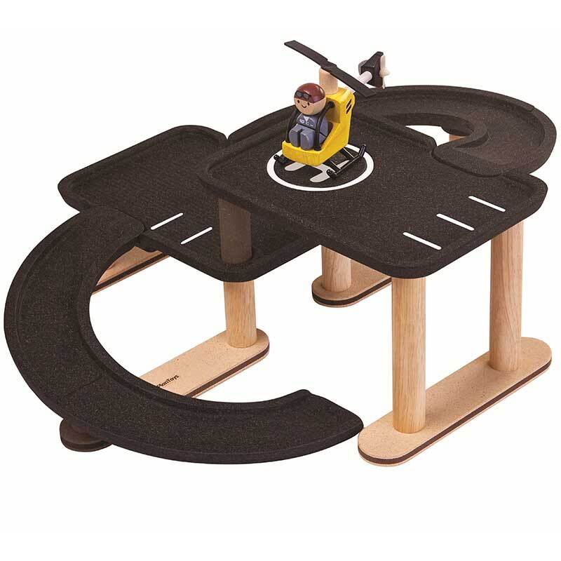 PlanToys Pretend Play - Race N Play Parking Garage