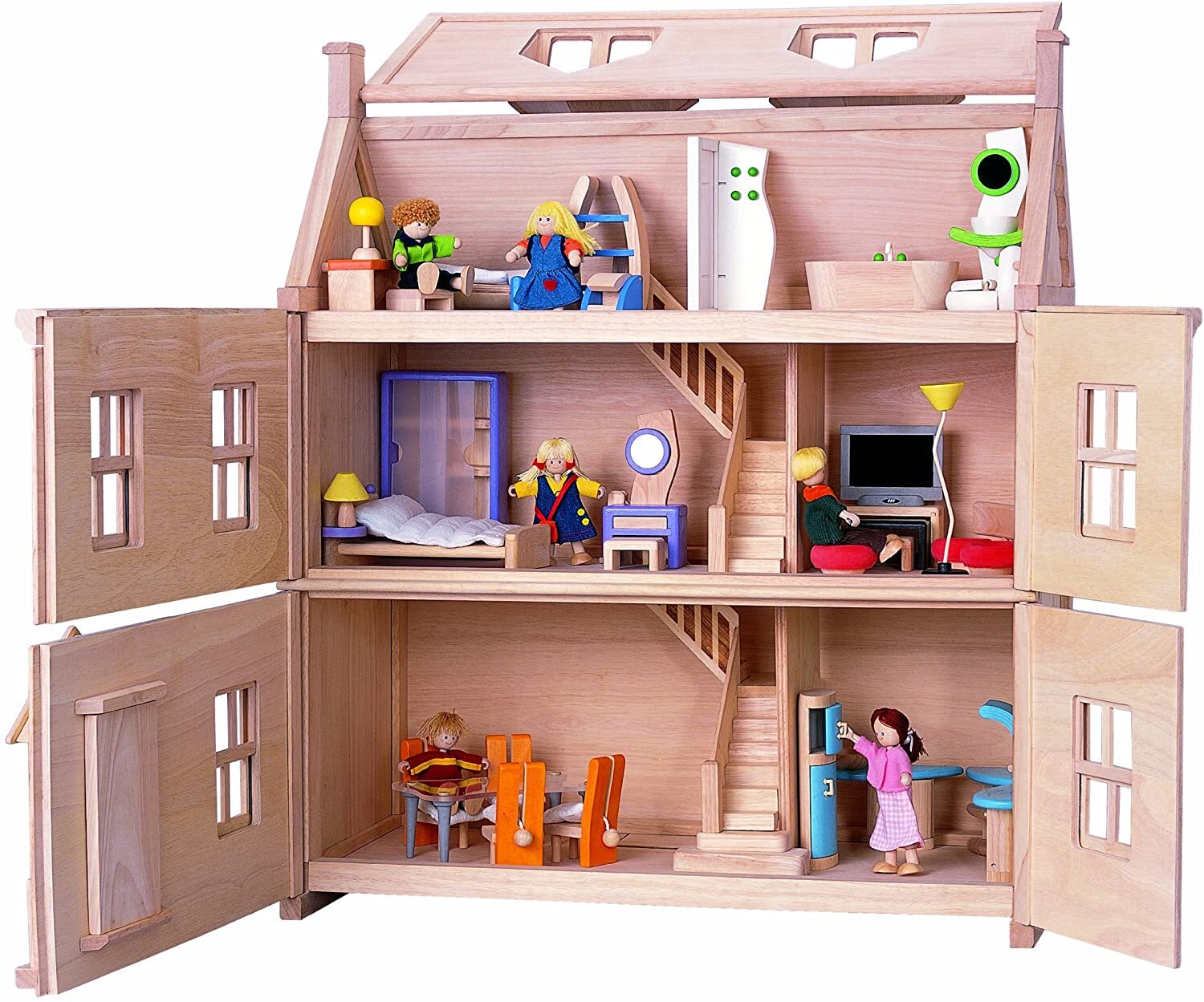 PlanToys Pretend Play - Victorian Dollhouse