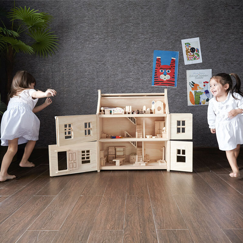 PlanToys Pretend Play - Victorian Dollhouse