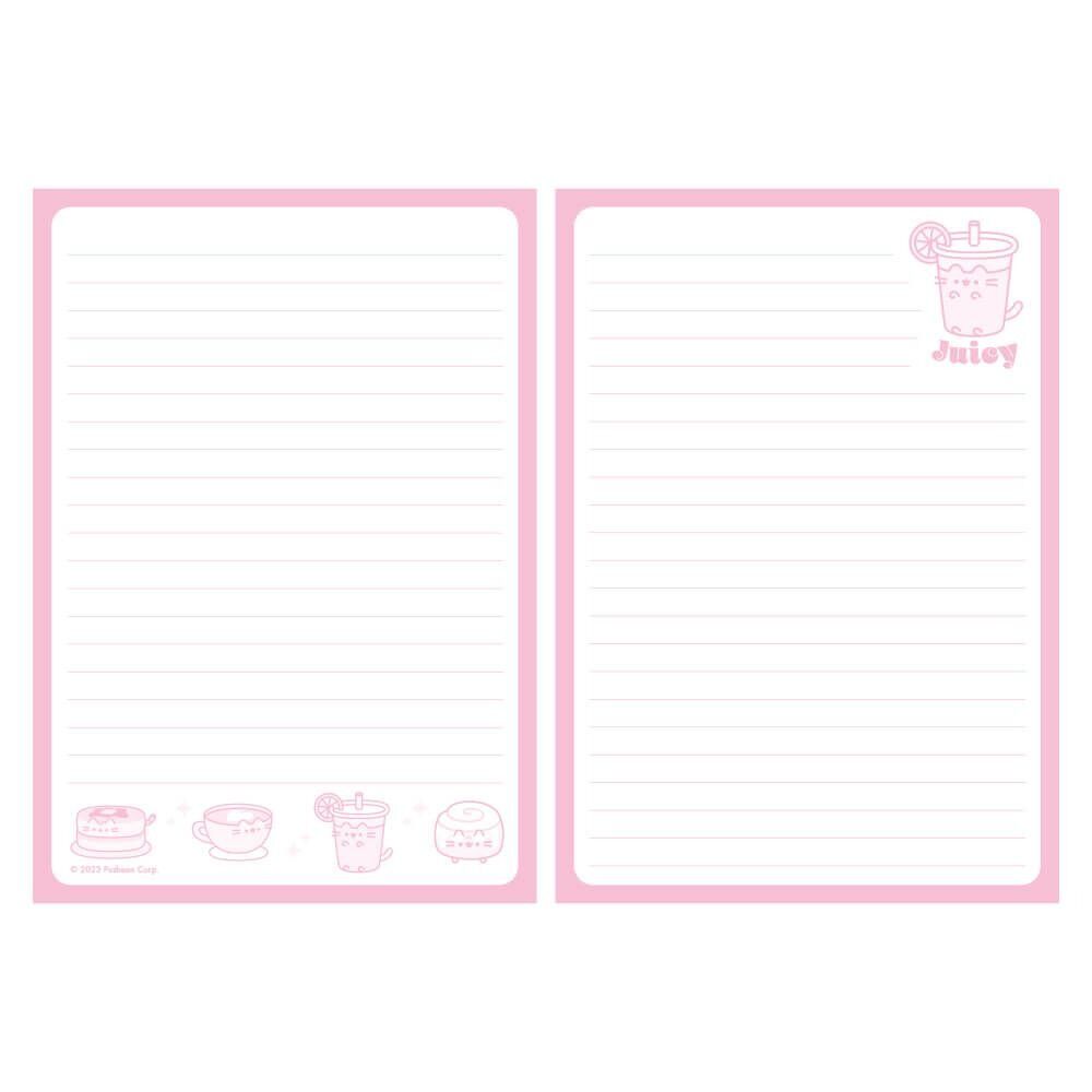Pusheen Breakfast Club - A5 Notebook + Pen + Sticky Notes Set
