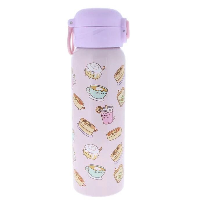 Pusheen Breakfast Club - Metal Water Bottle