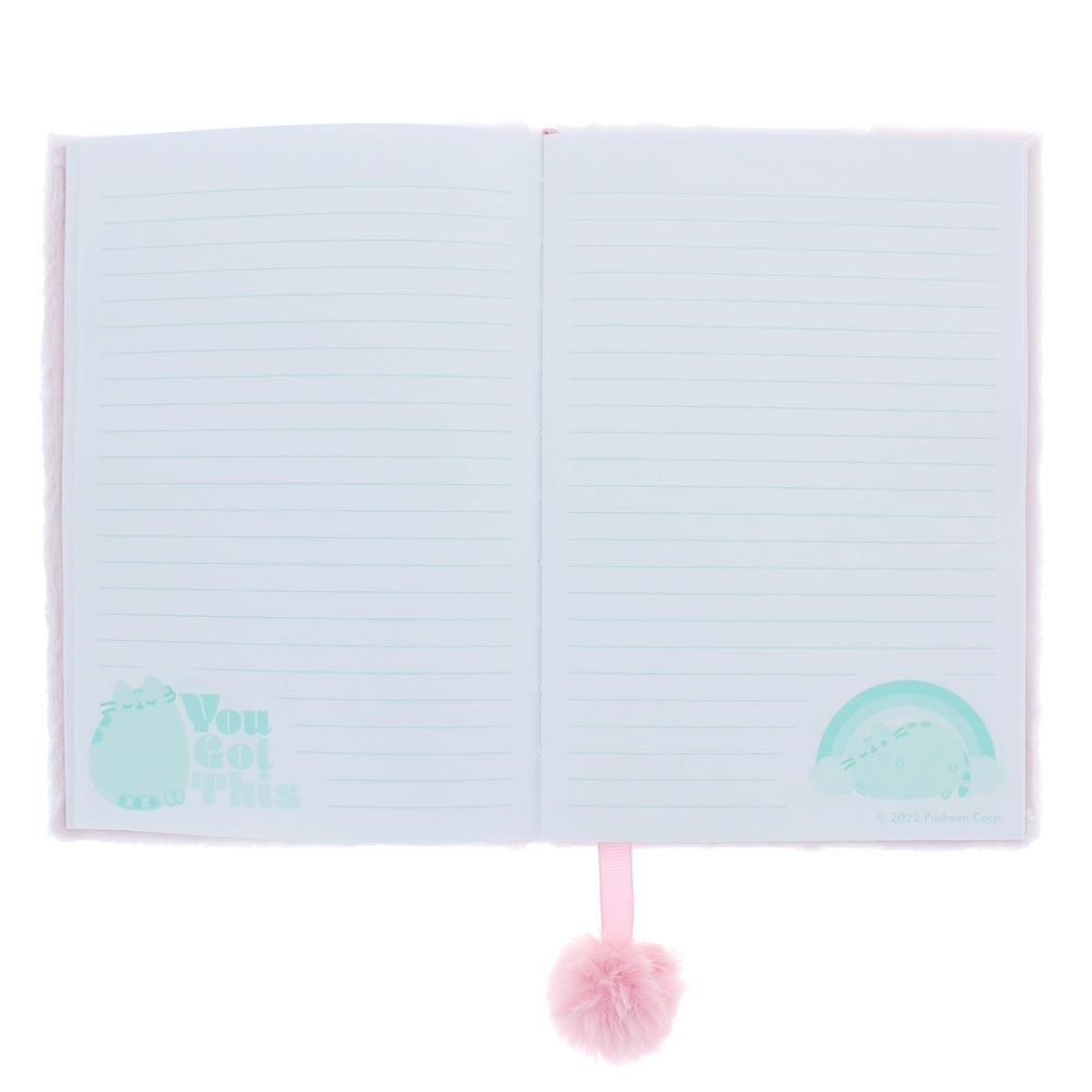 Pusheen Self Care Club - Plush Notebook