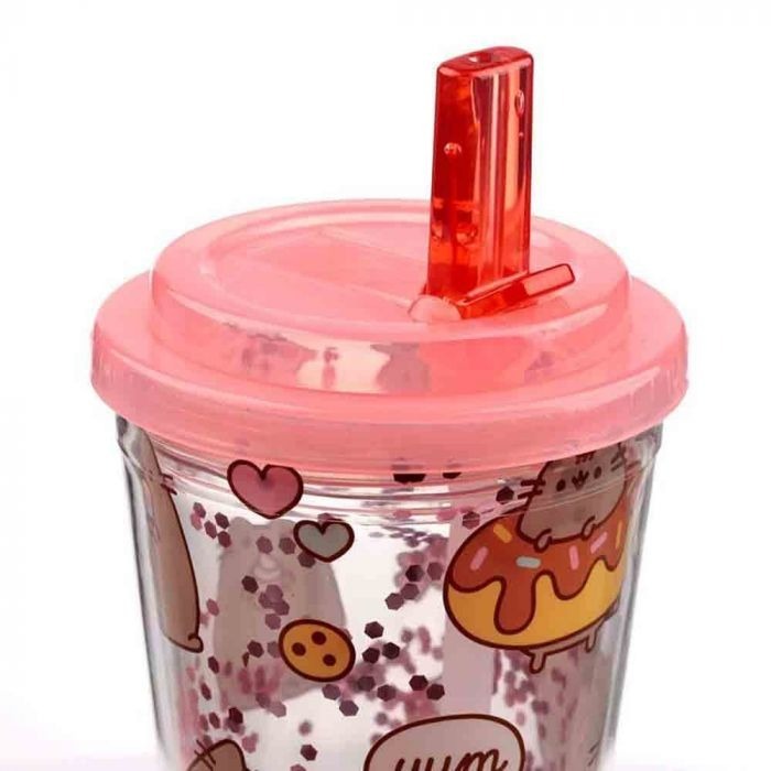 Pusheen Foodie - Double Walled Cup & Straw
