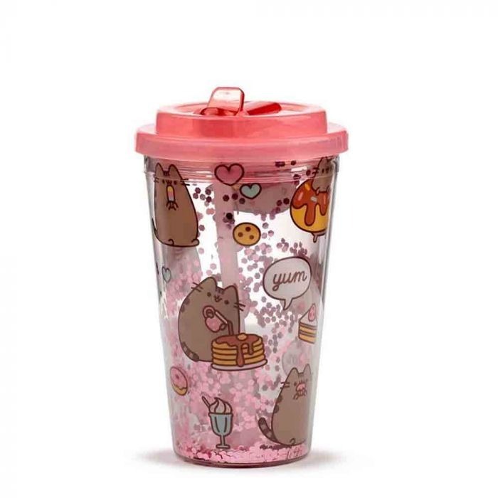 Pusheen Foodie - Double Walled Cup & Straw