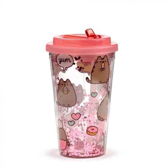 Pusheen Foodie - Double Walled Cup & Straw