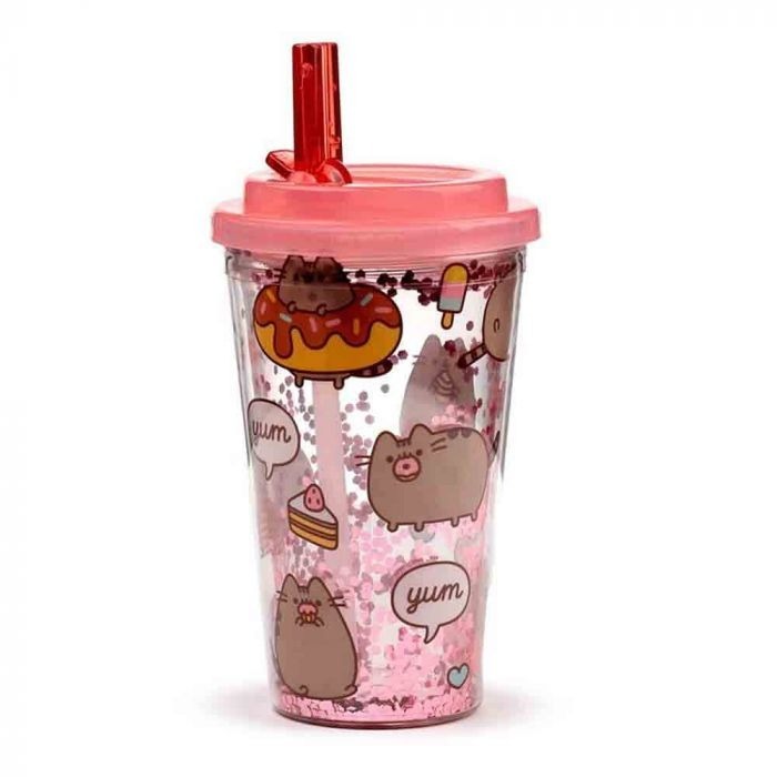 Pusheen Foodie - Double Walled Cup & Straw
