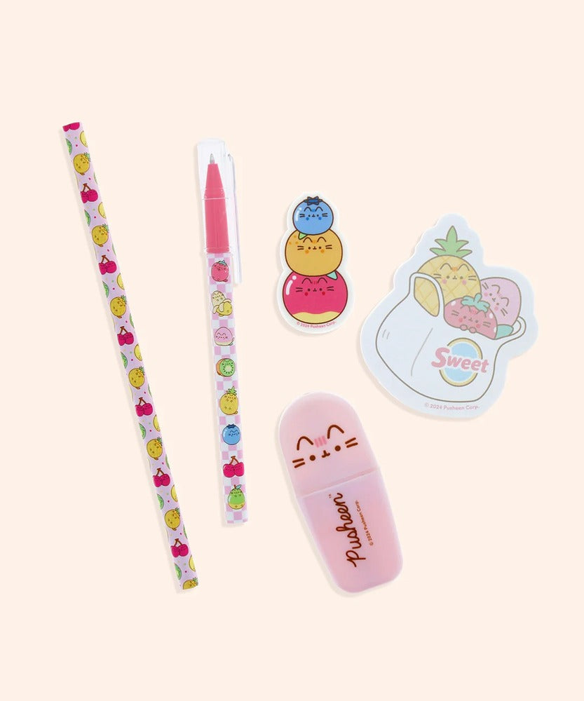 Pusheen Fruits - Stationery Set