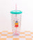 Pusheen Fruits - Beaker & Straw