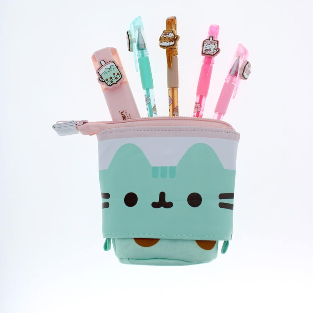 Pusheen Sips - Pencil Case - Boba Tea