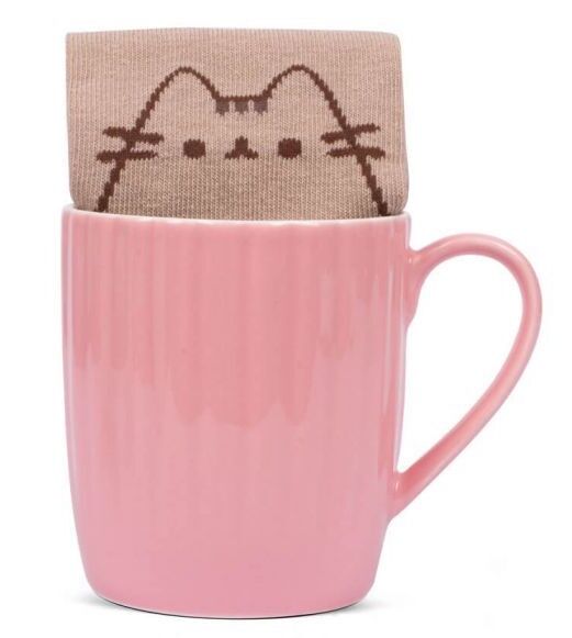 Pusheen Sock In A Mug - Pink