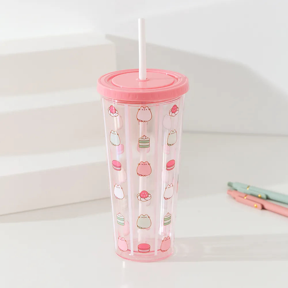 Pusheen Sweets - Beaker & Straw