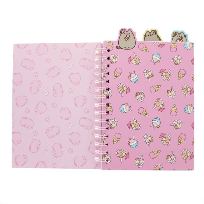 Pusheen Tropical Vacation - A4 Project Notebook
