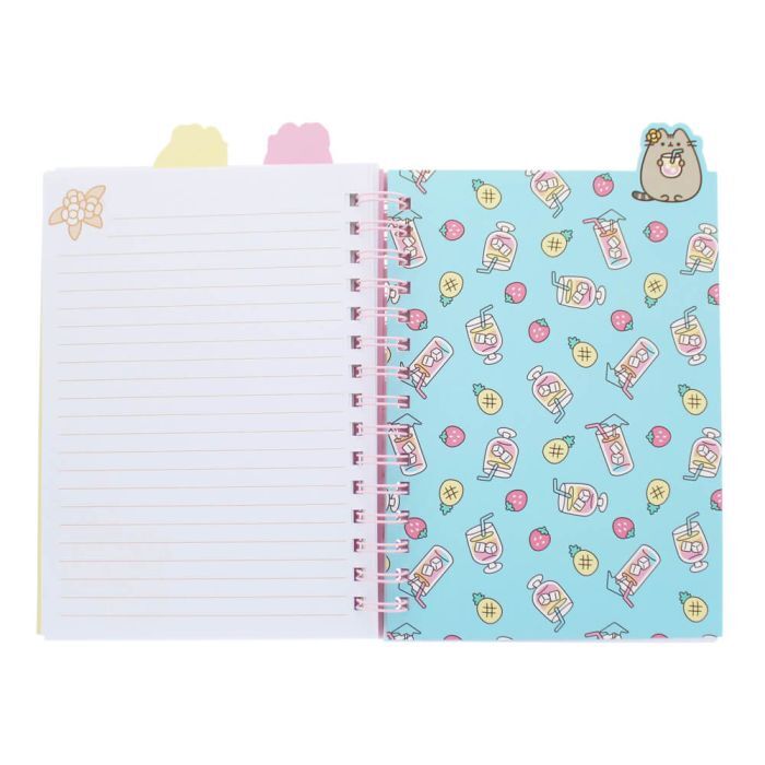 Pusheen Tropical Vacation - A4 Project Notebook