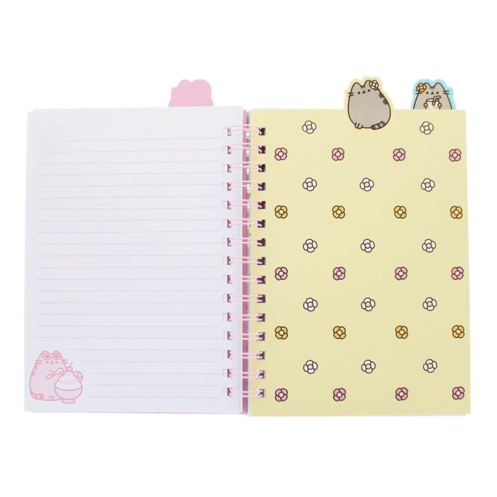 Pusheen Tropical Vacation - A4 Project Notebook
