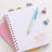 Pusheen Tropical Vacation - A4 Project Notebook
