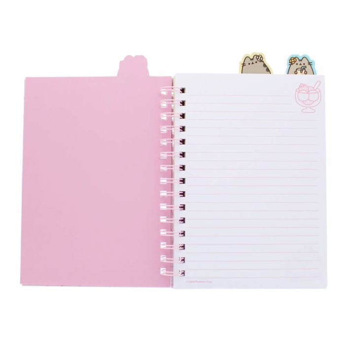 Pusheen Tropical Vacation - A4 Project Notebook