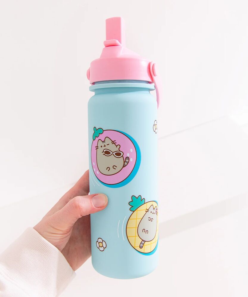 Pusheen Tropical Vacation - By The Pool Water Bottle