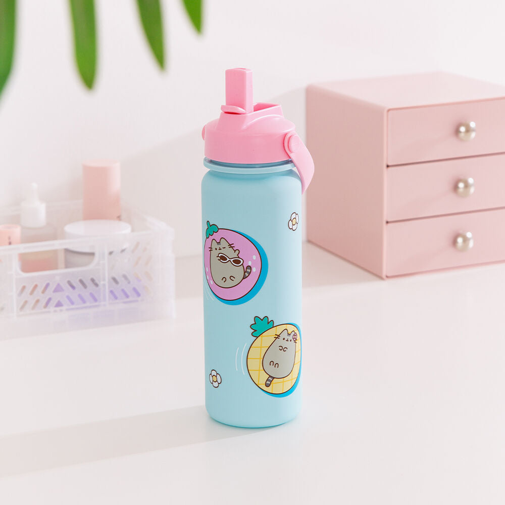 Pusheen Tropical Vacation - By The Pool Water Bottle