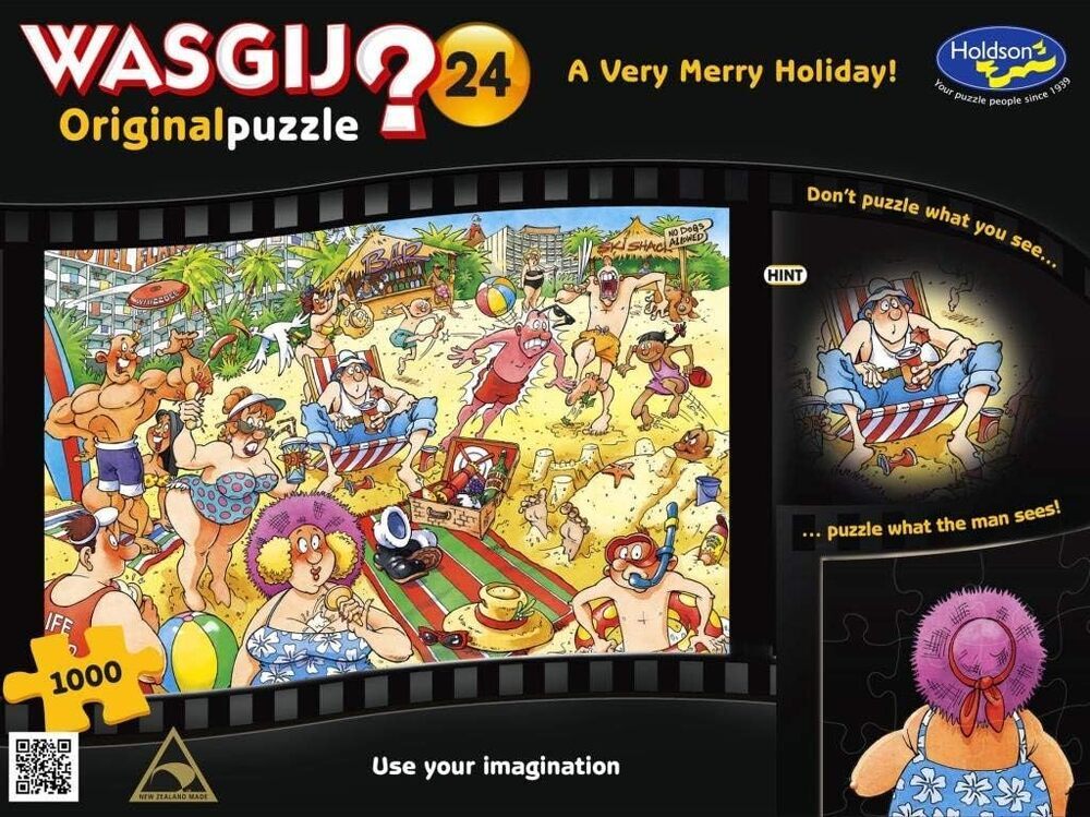 Wasgij? Puzzle 1000pc - Original 24 - Very Merry Holiday Puzzle