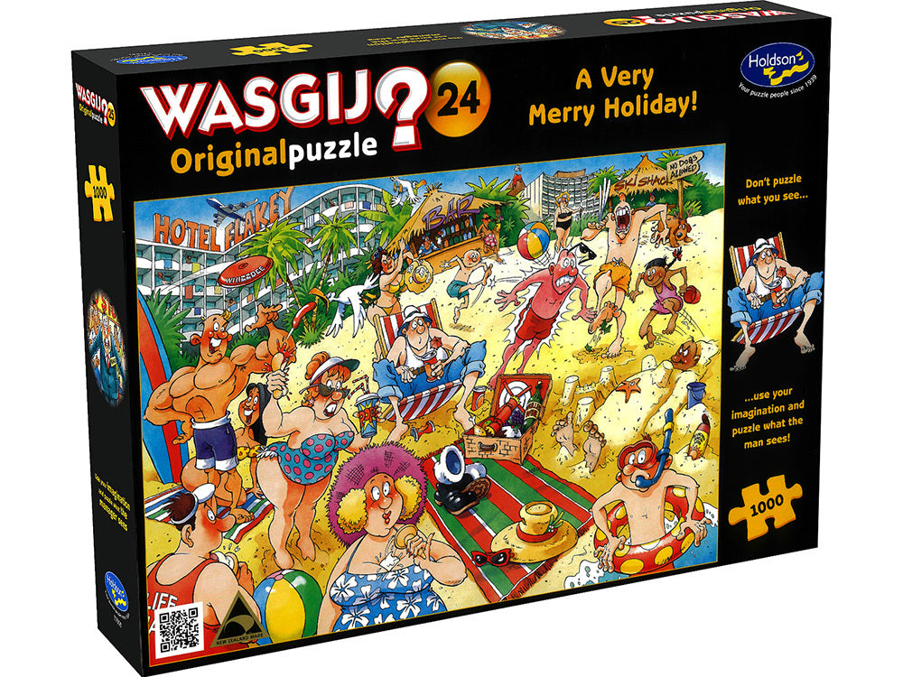 Wasgij? Puzzle 1000pc - Original 24 - Very Merry Holiday Puzzle