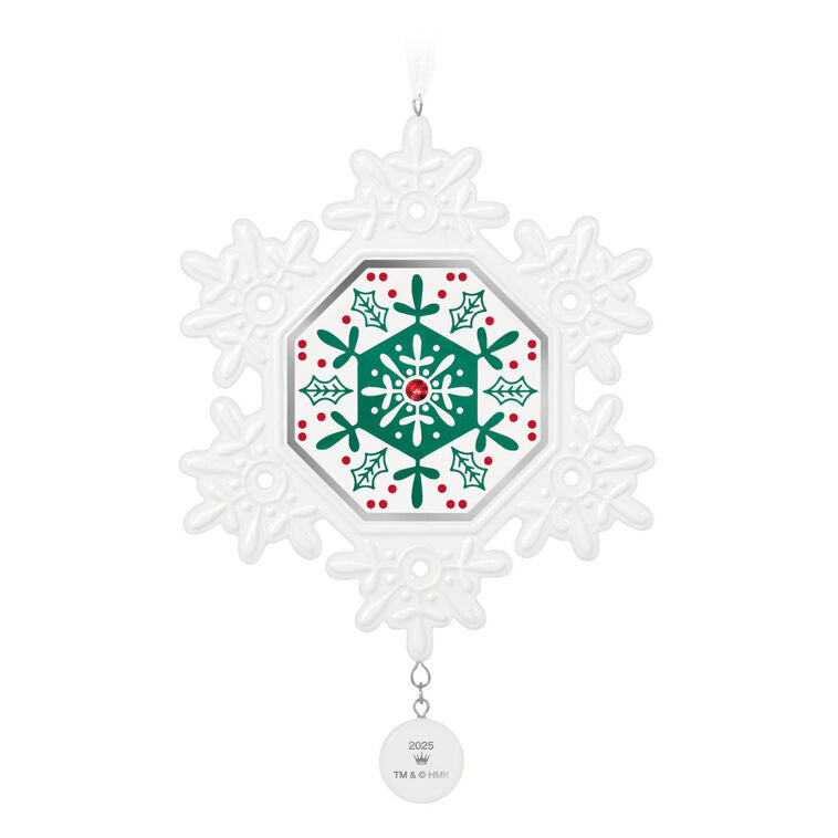 2025 Hallmark Keepsake Ornament - Dated Snowflake