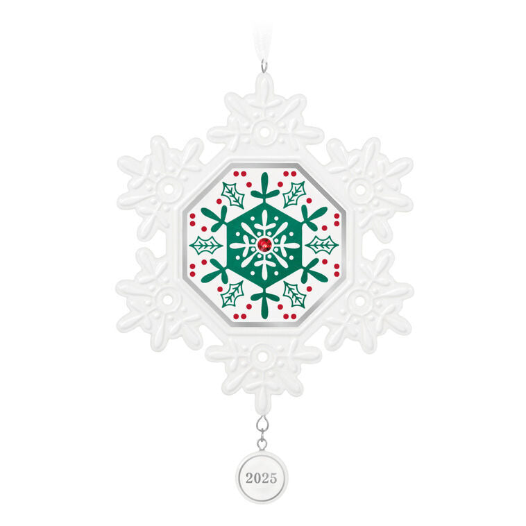 2025 Hallmark Keepsake Ornament - Dated Snowflake