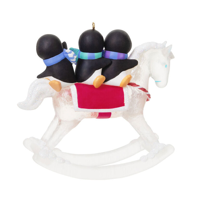 2025 Hallmark Keepsake Ornament - A Gift From Santa (Penguin Friends)