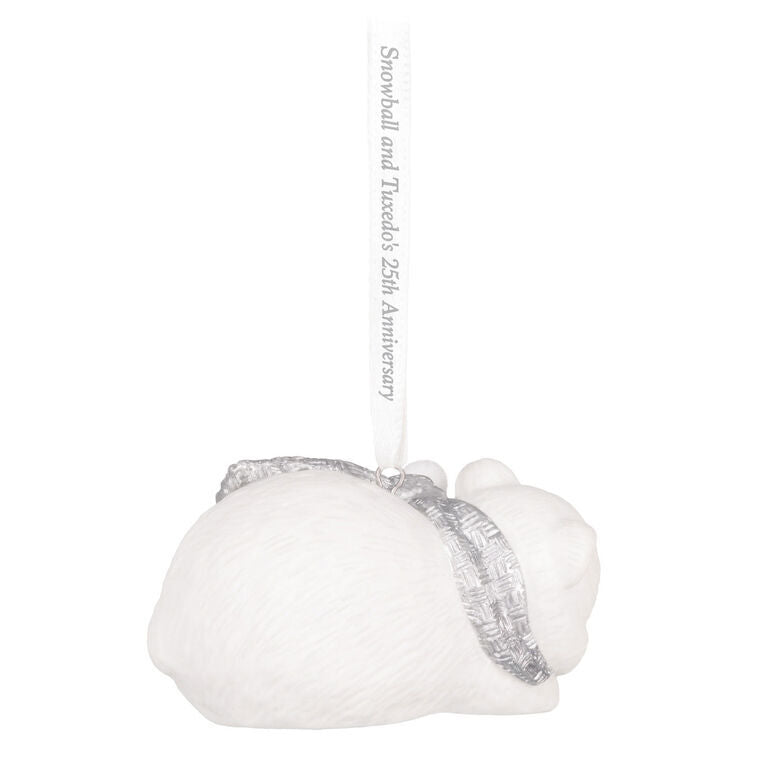 2025 Hallmark Keepsake Ornament - Snowball & Tuxedo (25th Anniversary)