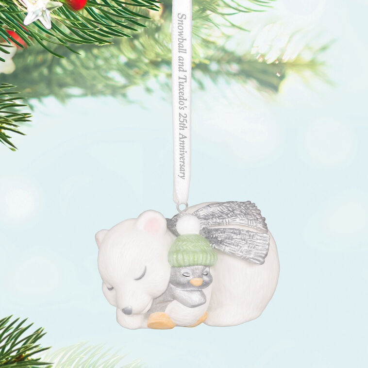 2025 Hallmark Keepsake Ornament - Snowball & Tuxedo (25th Anniversary)
