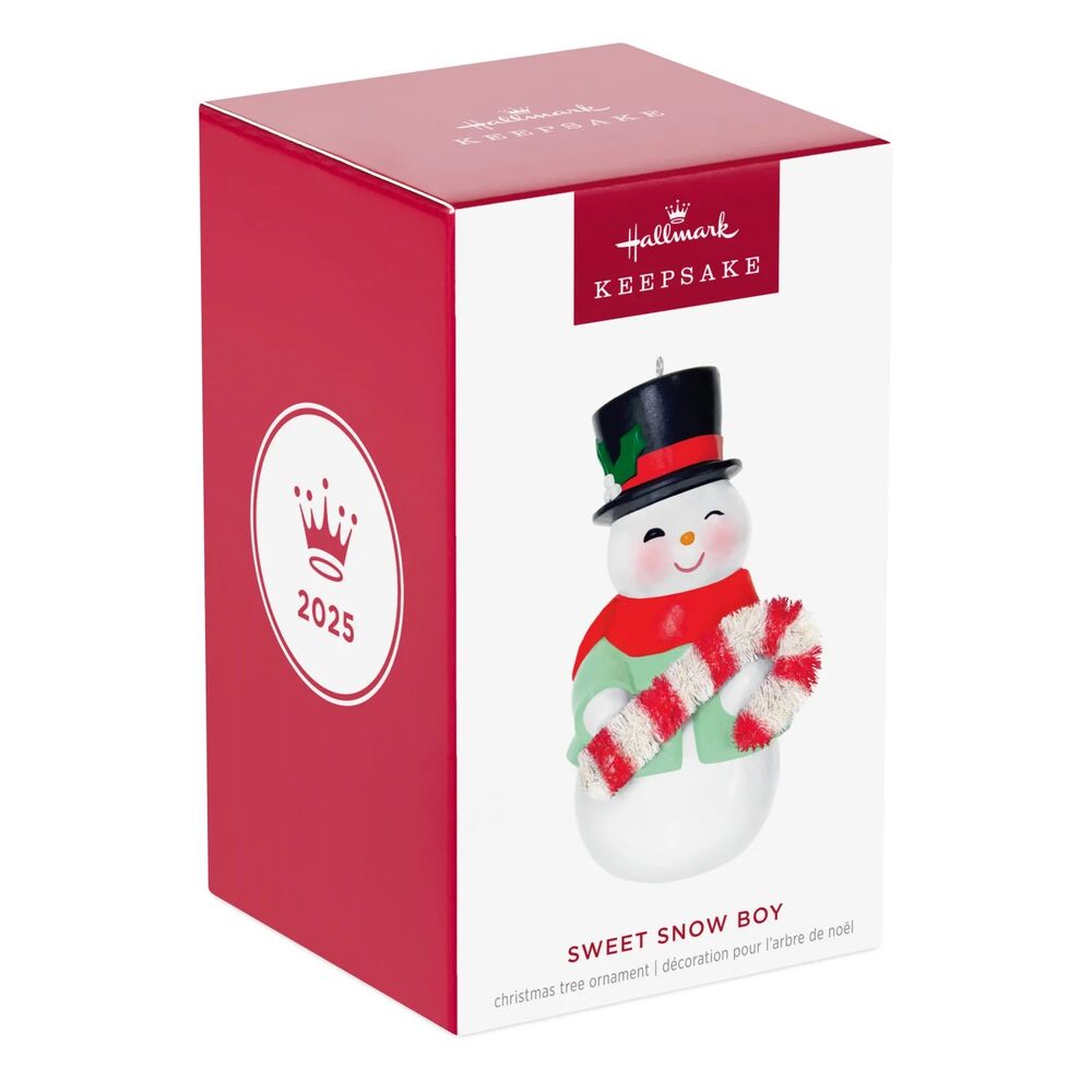 2025 Hallmark Keepsake Ornament - Sweet Snow Boy