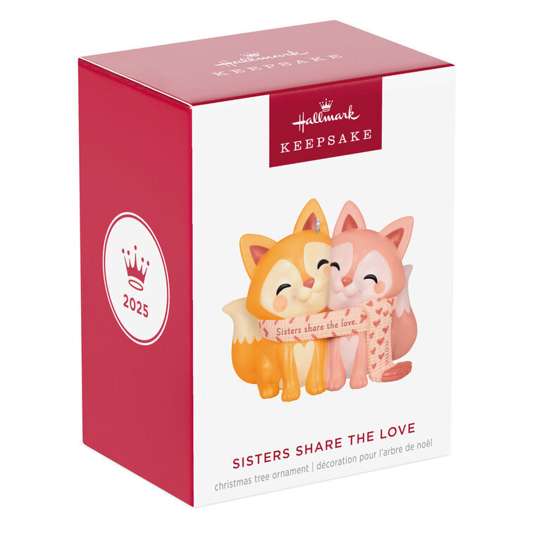 2025 Hallmark Keepsake Ornament - Sisters Share the Love