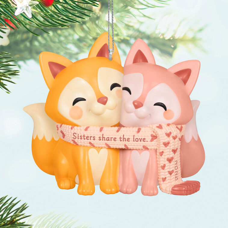 2025 Hallmark Keepsake Ornament - Sisters Share the Love