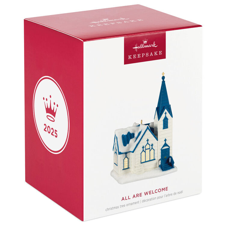 2025 Hallmark Keepsake Ornament - All Are Welcome (Church)