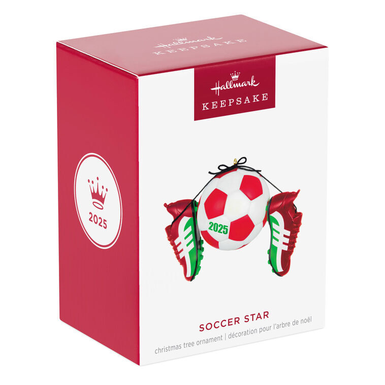 2025 Hallmark Keepsake Ornament - Soccer Star