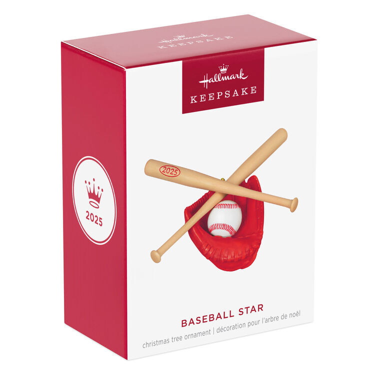 2025 Hallmark Keepsake Ornament - Baseball Star