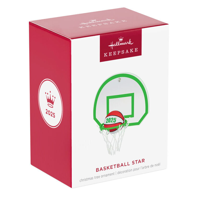 2025 Hallmark Keepsake Ornament - Basketball Star