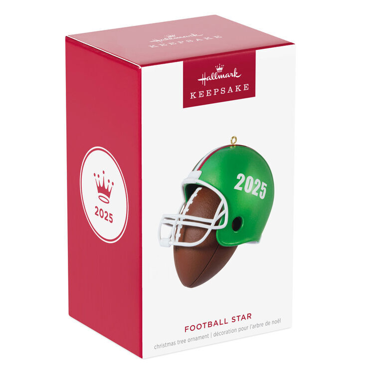 2025 Hallmark Keepsake Ornament - American Football Star