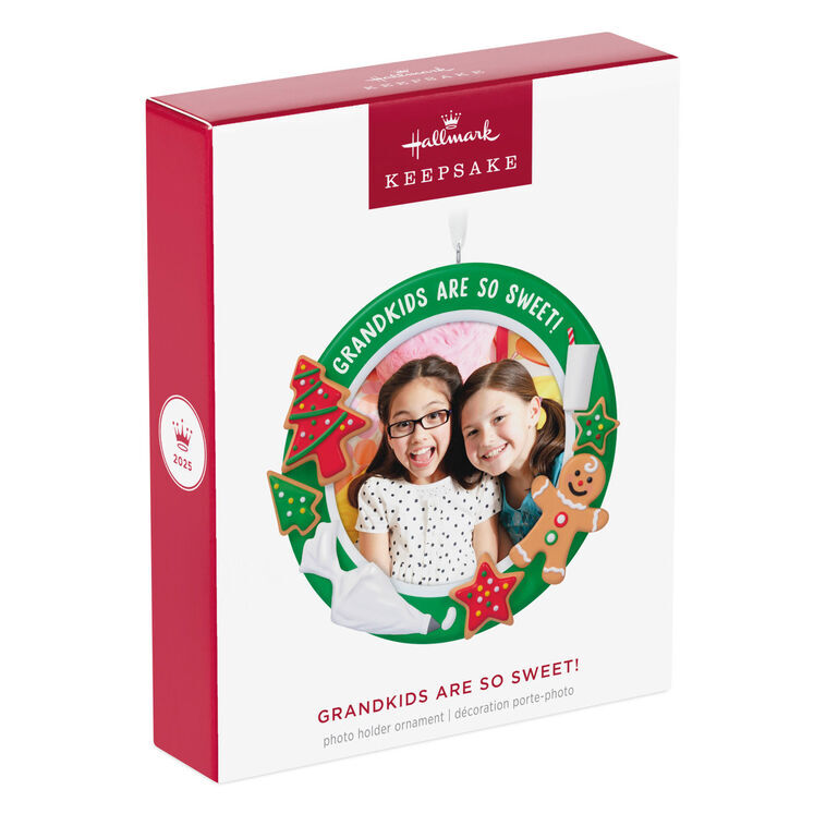 2025 Hallmark Keepsake Ornament - Grandkids Are So Sweet Photo Holder