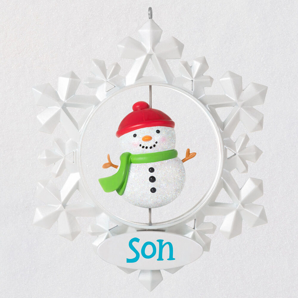 2021 Hallmark Keepsake Ornament - Son Snowflake