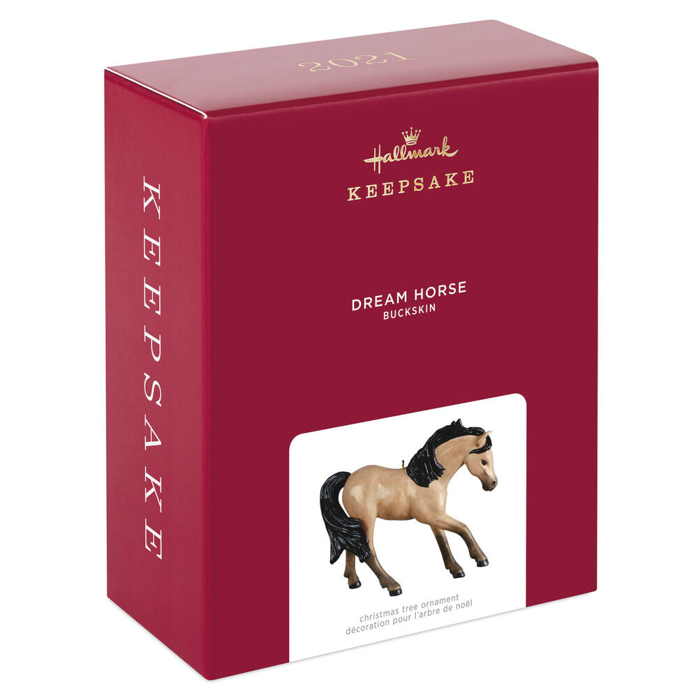 2021 Hallmark Keepsake Ornament - Dream Horse Buckskin