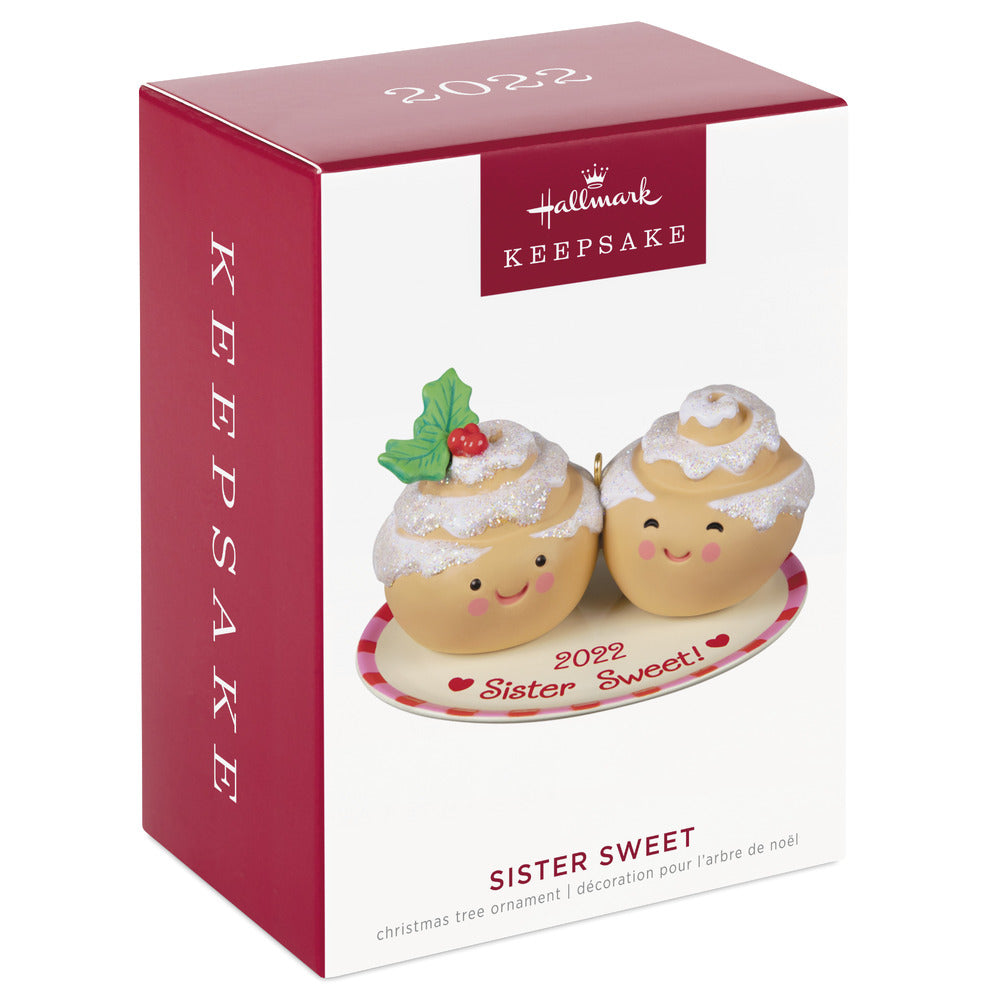 2022 Hallmark Keepsake Ornament - Sister Sweet Cinnamon Rolls
