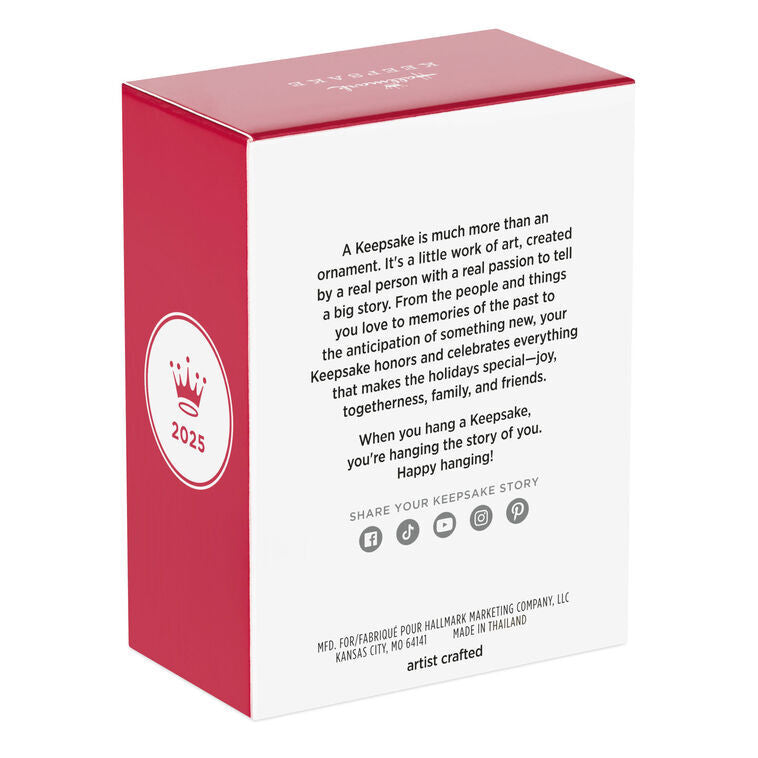 2025 Hallmark Keepsake Ornament - A Perfect Match