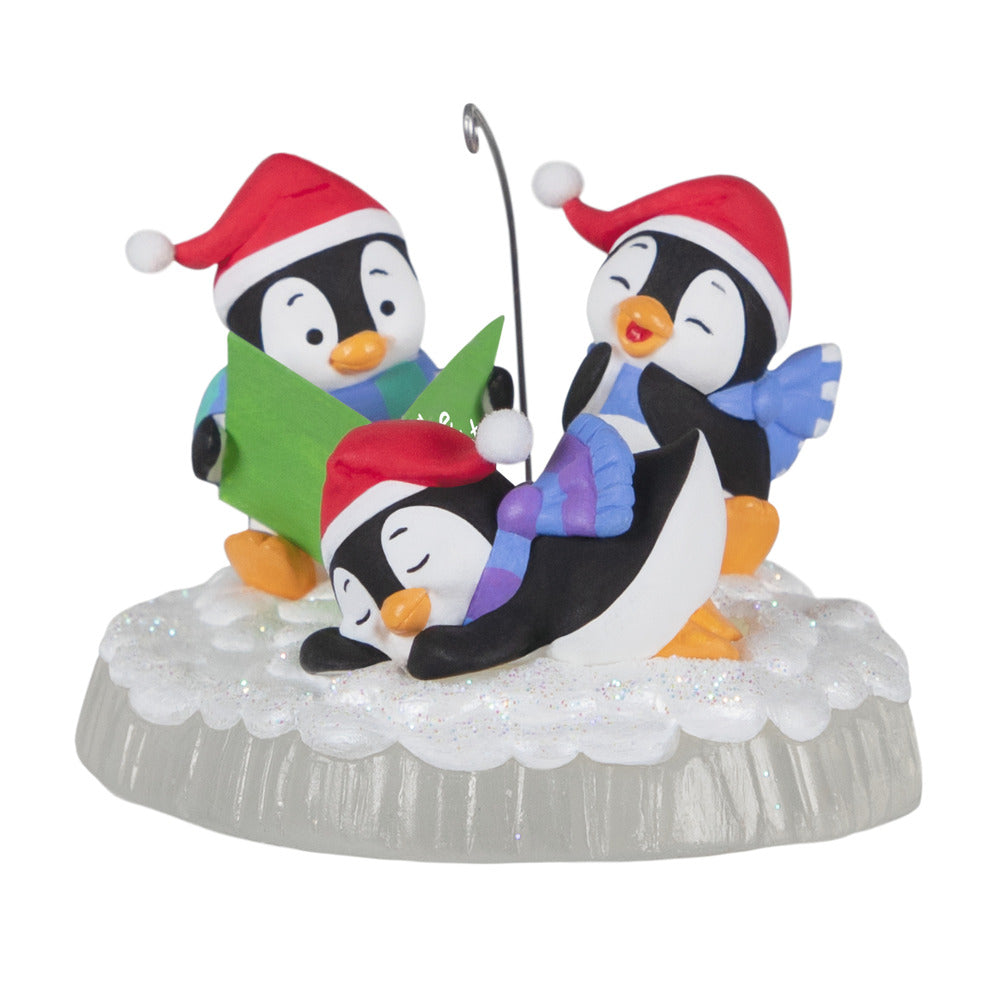 2022 Hallmark Keepsake Ornament - Not a Creature Was Stirring Penguins