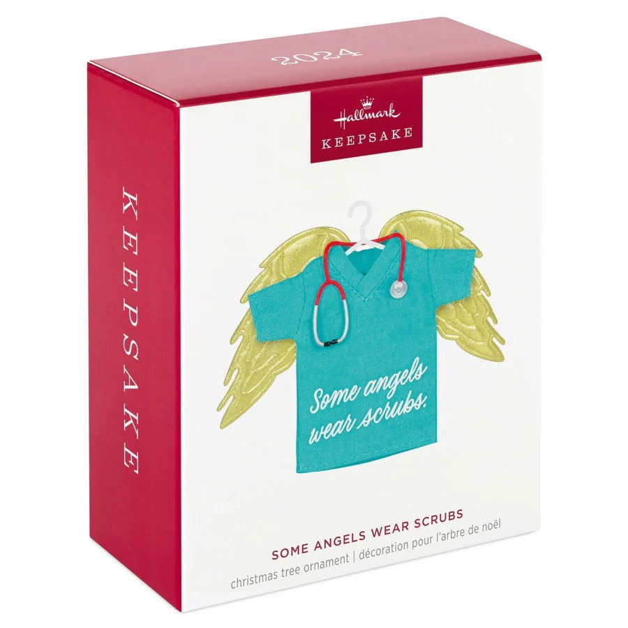 2024 Hallmark Keepsake Ornament - Some Angels Wear Scrubs