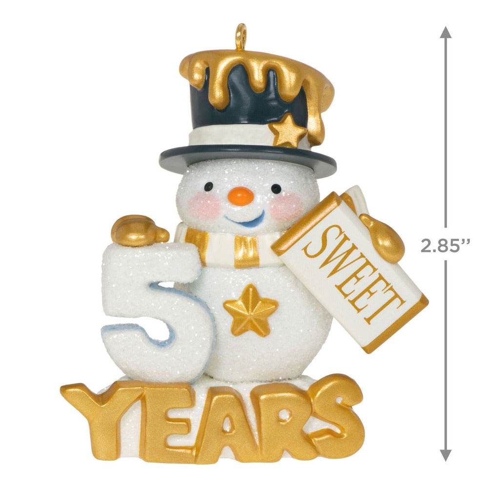 2023 Hallmark Keepsake Ornament - 50 Sweet Years Special Edition
